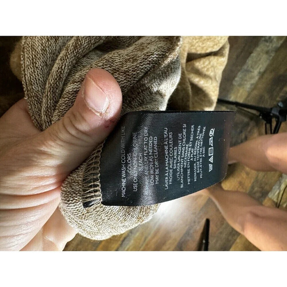 Maeve Anthropologie Women’s Sweater - M Tan Fleece - Picture 6 of 7